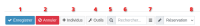 barre d'outils du gestionnaire des consommations
